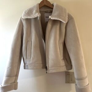 Desigual Montreal Faux Shearling Jacket NWOT